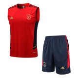 2021-2022 Ajax Red Football Set (Singlet + Short) Men's