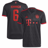 2022-2023 Bayern Munich Trikot Champion Leauge Football Shirt Men's #Kimmich #6