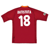 2000/2001 AS Roma Home Football Shirt Men's #Retro Batistuta #18
