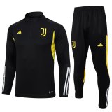 2023-2024 Juventus Black Football Training Set Men's
