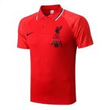 2022-2023 Liverpool Red Football Polo Shirt Men's