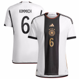 2022 Germany Home Football Shirt Men's #Kimmich #6