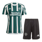 2023-2024 Manchester United Away Football Set (Shirt + Short) Men's