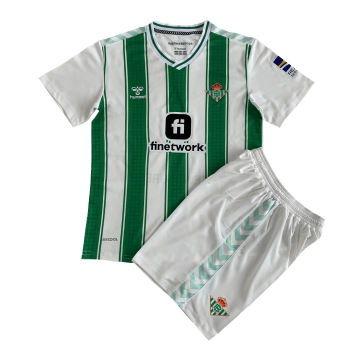 2023-2024 Real Betis Home Football Set (Shirt + Short) Children's