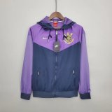2022-2023 Corinthians Hoodie Purple All Weather Windrunner Football Jacket Men's