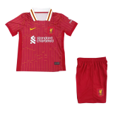 2024-2025 Liverpool Home Football Set (Shirt + Short) Children's