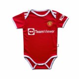 2021-2022 Manchester United Home Football Shirt Baby's