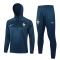 2024 France Royal Football Training Set (Sweatshirt + Pants) Men's #Hoodie