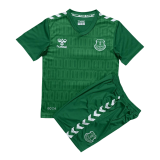 2023-2024 Everton Goalkeeper Football Set (Shirt + Short) Children's
