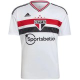 2022-2023 Sao Paulo Home White Football Shirt Men's