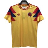 1990 Colombia Home Football Shirt Men's #Retro