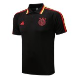 2021-2022 Ajax Black Football Polo Shirt Men's