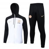 2023-2024 Chelsea White Football Training Set (Jacket + Pants) Men's #Hoodie