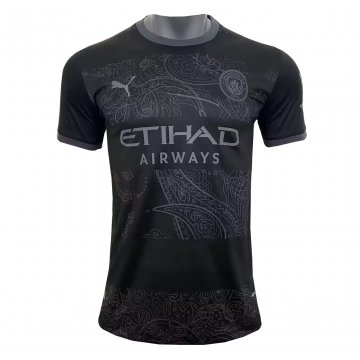 2023-2024 Manchester City Black Football Shirt Men's #Special Edition