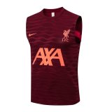 2021-2022 Liverpool Red Football Singlet Shirt Men's