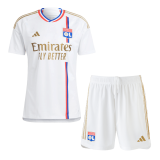 2023-2024 Olympique Lyonnais Home Football Set (Shirt + Short) Men's #Player Version