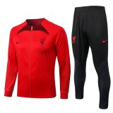 2022-2023 Liverpool Red Football Training Set (Jacket + Short) Men's