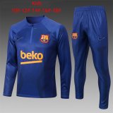 2022-2023 Barcelona Blue 3D Football Training Set Children's
