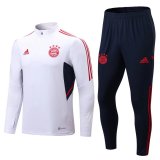 2022-2023 Bayern Munich White Football Training Set Men's