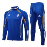 2021-2022 Juventus Blue Football Training Set (Jacket + Pants) Men's