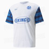 2022-2023 Olympique Marseille Puma King White Short Football Training Shirt Men's