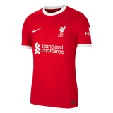 2023-2024 Liverpool Home Football Shirt Men's #Player Version