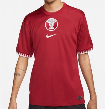 Men's 2022 Qatar Football Shirt Home
