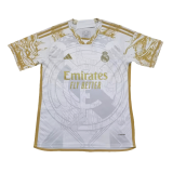 2023-2024 Real Madrid Chinese Dragon White Football Shirt Men's