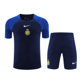 2023-2024 Al Nassr Pre-Match Football Training Set (Shirt + Shorts) Men's