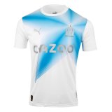 2023-2024 Olympique Marseille White Football Shirt Men's #Special Edition