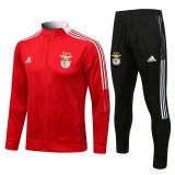 2021-2022 Benfica Red Football Training Set (Jacket + Pants) Men's