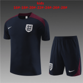 2023-2024 England Royal Football Training Set (Shirt + Short) Children's