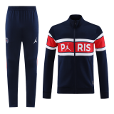2023-2024 PSG Navy&Red Football Training Set (Jacket + Pants) Men's