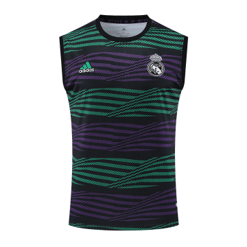 2023-2024 Real Madrid Pre-Match Football Sleeveless Shirt Men's