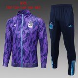 2023 Argentina Purple Football Training Set (Jacket + Pants) Children's