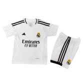 2024-2025 Real Madrid Home Football Set (Shirt + Short) Children's