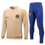 2022-2023 Barcelona Apricot Football Training Set (Jacket + Pants) Men's