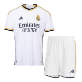 2023-2024 Real Madrid Home Football Set (Shirt + Short) Men's #Player Version