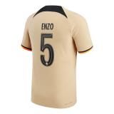 2022-2023 Chelsea Third Away UCL Football Shirt Men's #ENZO #5 Player Version