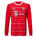 2022-2023 Bayern Munich Home Football Shirt Men's #Long Sleeve