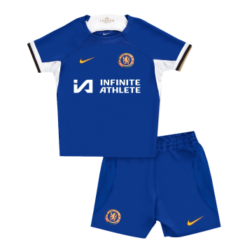 2023-2024 Chelsea Home Football Set (Shirt + Short) Children's
