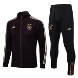 2023 Germany Brown Football Training Set (Jacket + Pants) Men's