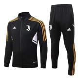 2022-2023 Juventus Black Football Training Set (Jacket + Pants) Men's