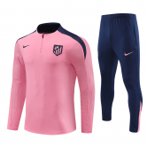 2024-2025 Atletico Madrid Pink Football Training Set Men's