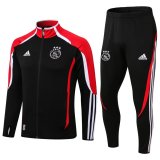 2021-2022 Ajax Teamgeist Black Football Training Set (Jacket + Pants) Men's