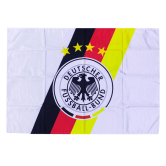 Germany Team White Football Flag