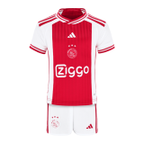 2023-2024 Ajax Home Football Set (Shirt + Short) Children's