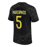 2022-2023 PSG Fourth Away Football Shirt Men's #MARQUINHOS #5
