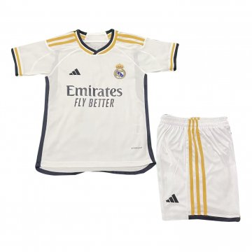 2023-2024 Real Madrid Home Football Set (Shirt + Short) Children's