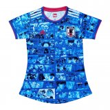 2022-2023 Japan Anime Special Edition Blue Football Shirt WoMen's